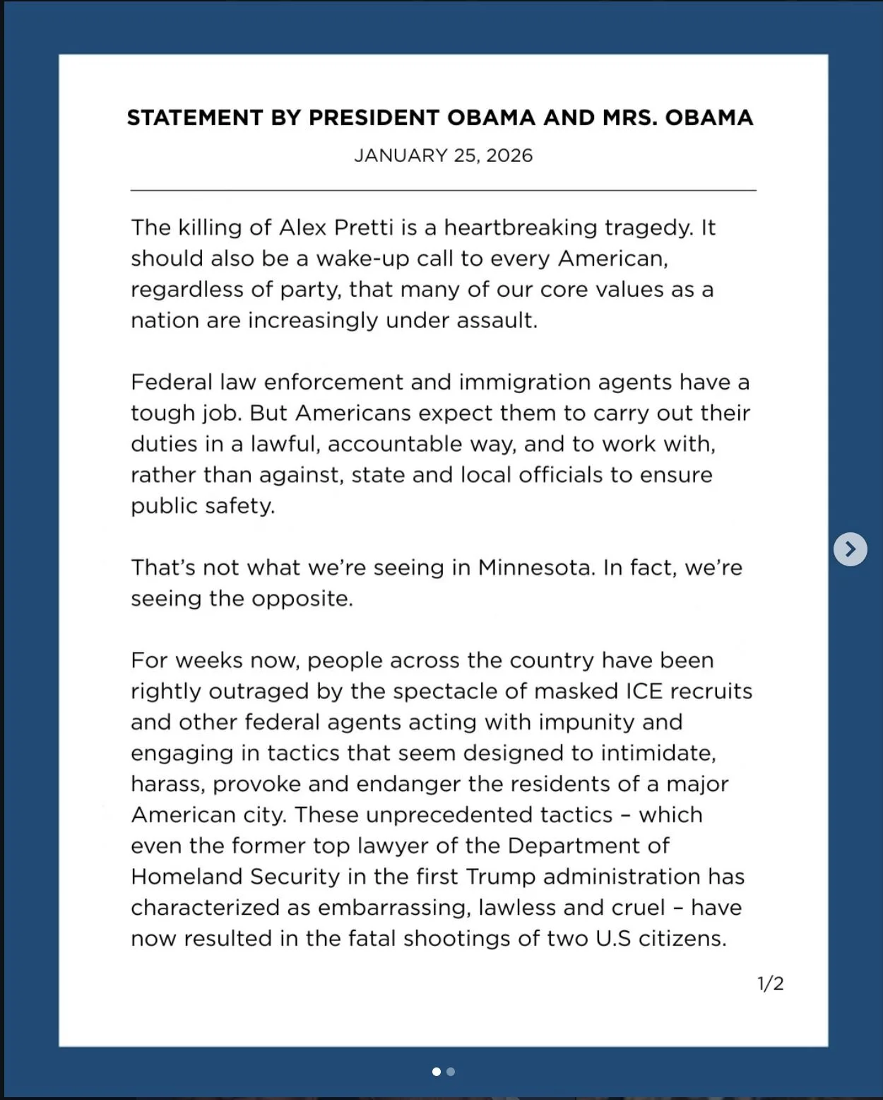 ICE killed another American citizen in Minnesota.