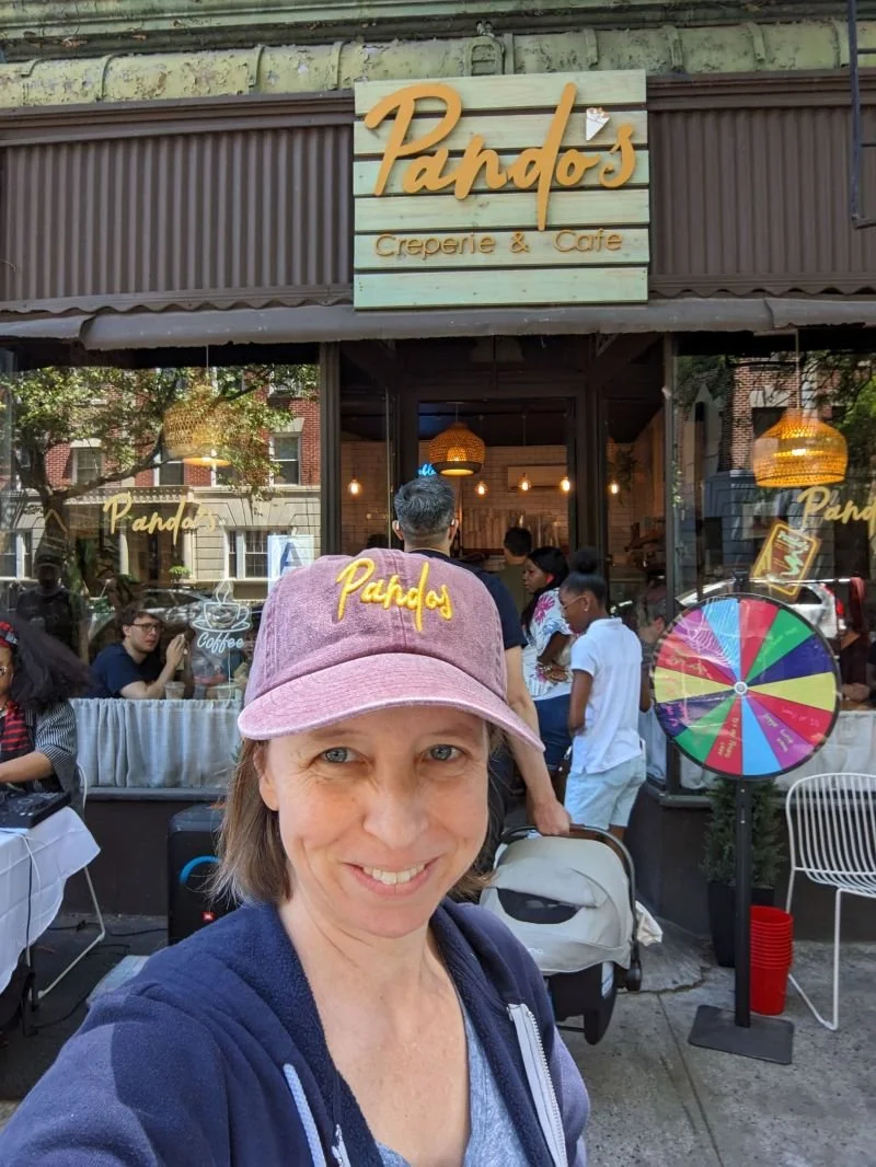 I bought a hat I didn't need.