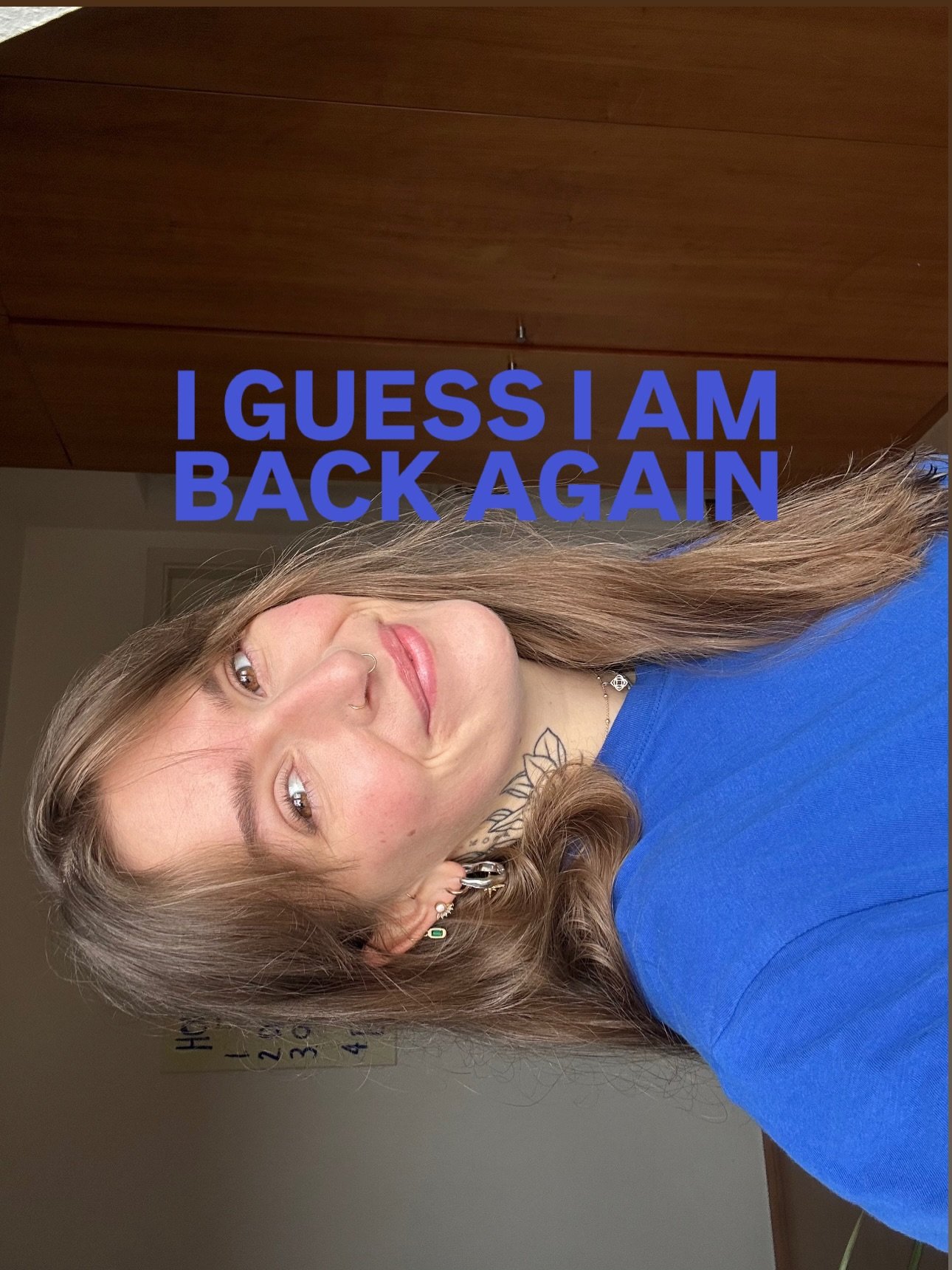 6 Wochen Offline und aktive Bildschirmzeit <1h 
Wie geht das hier alles nochmal? 🥹

2. Ich stelle euch vor: meine neue Obsession und mein erster Strickversuch hehe
3. Es wird und ist gleichzeitig auch immer noch so schwer
4. Unter freiem Himmel l