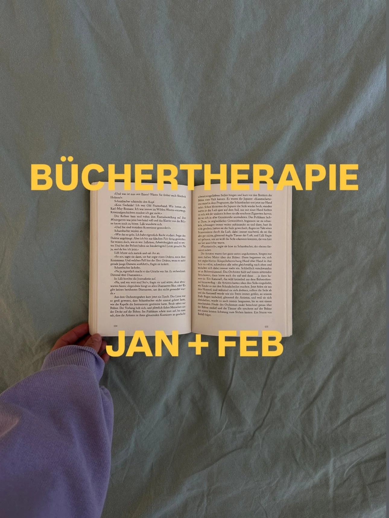 Meine Januar und Februar B&uuml;cher 📚

Wir starten mit meinen Favorites! Alles im Hochformat habe ich gelesen, alles im Quadratformat habe ich geh&ouml;rt. Ein paar wenige B&uuml;cher sind hier noch nicht mit drin, sondern im M&auml;rz Reza, sprich