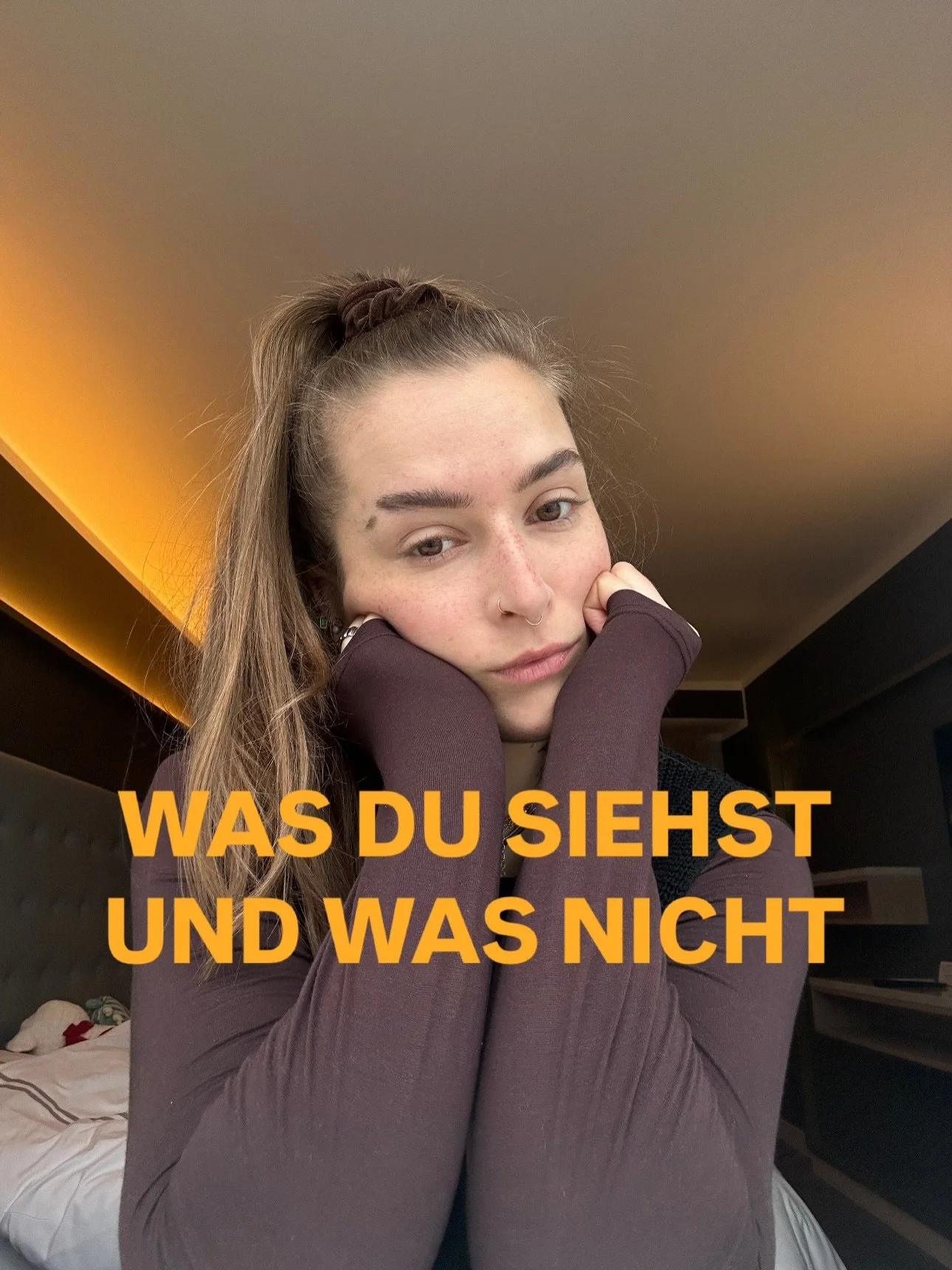 In den einzelnen Kategorien liegt keine Wertung, sie beschreiben nur zwei Ko-Existente Zust&auml;nde, weil es nicht oft genug gesagt/gezeigt werden kann.

Selbst Menschen, die mich sehr gut kennen, k&ouml;nnen ganz oft nicht ahnen oder bemerken, dass