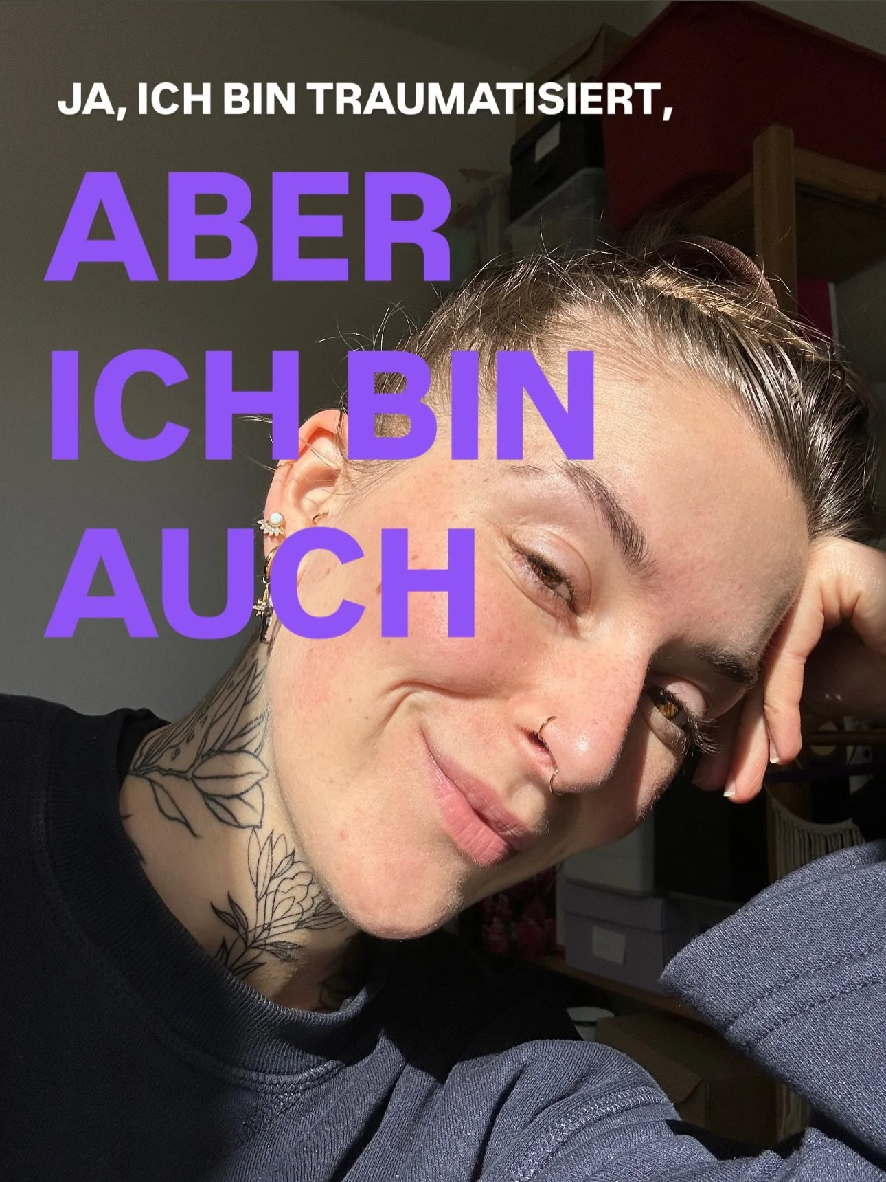 Weil das so schnell in Vergessenheit ger&auml;t und f&uuml;r mich aber einen so wichtigen Teil dieser Reise ausmacht. Meine Diagnosen und das Verstehen meiner Geschichte helfen mir, sind auch Identit&auml;tsstiftend, aber eben nicht alles und mir das