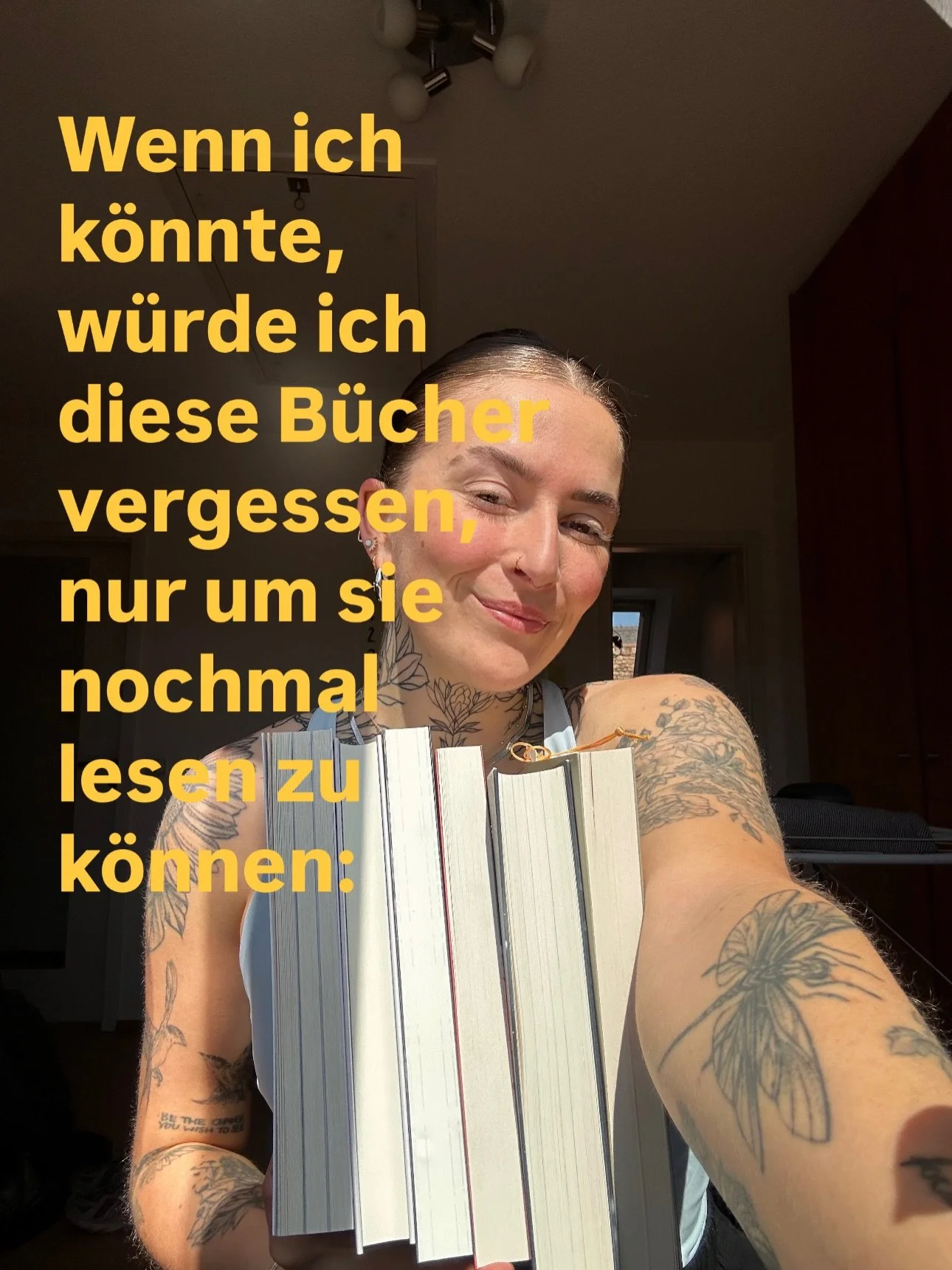 Ich bin so gespannt auf eure B&uuml;cher!

&bull;
&bull;
&bull;
BUCHLIEBE
BUCHCOMMUNITY
BUCHCLUB
BUCHEMPFEHLUNG
LESETIPP
BUCHBLOGGER
LESETIPP

CC gesehen bei: hej_johanna
Und keine Werbung