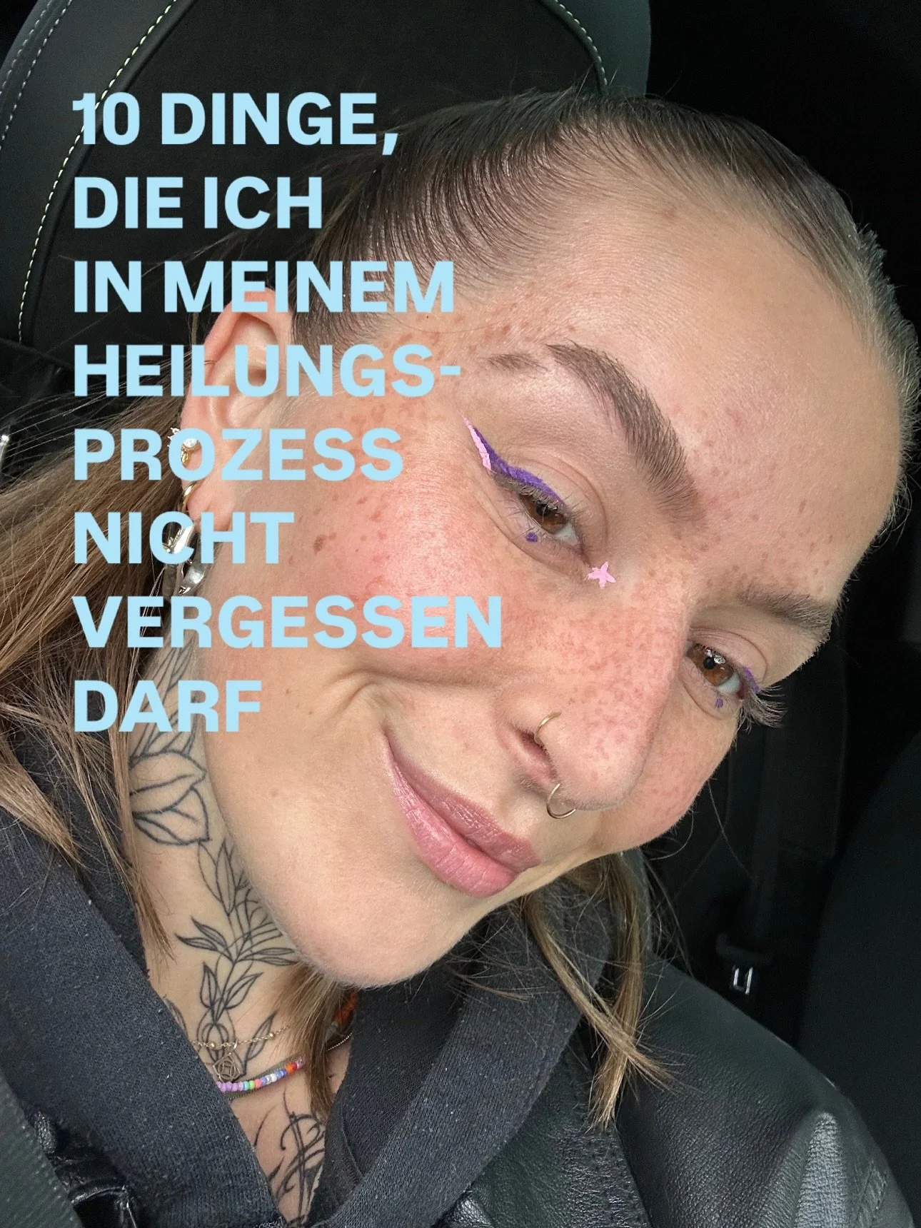 Weil das alles, das Leben, das Heilen ein Prozess ist. Weit weg von linear, schwarz wei&szlig; und perfekt. Und ich w&uuml;nsche es allen Menschen die wollen, dass es leichter wird.

METALHEALTHAWARENESS MENTALHEALTHMATTERS PSYCHISCHEGESUNDHEIT
TRAUM