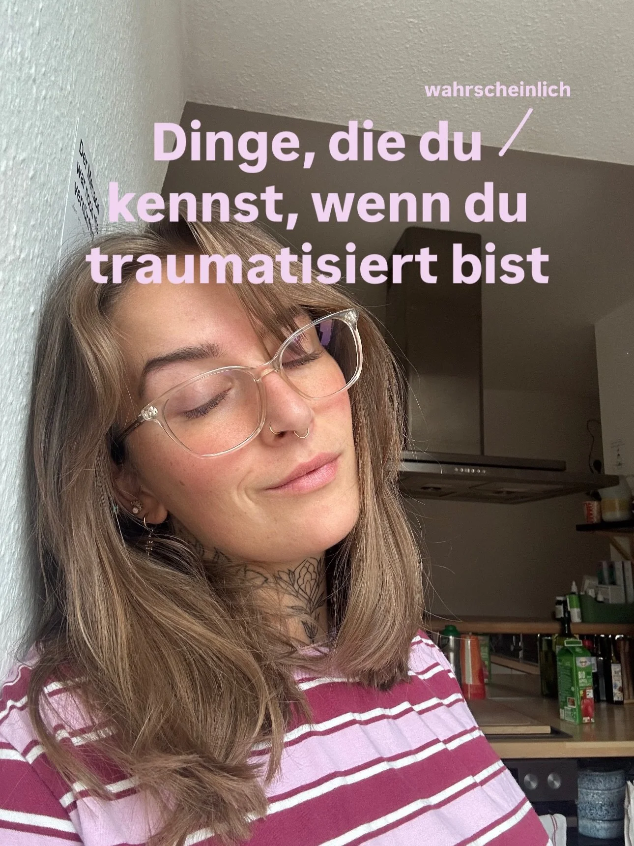 Weil Trauma komplex ist, genauso wie die Menschen und deren Geschichten. Weil es manchmal so aussieht, als w&auml;re alles ok und im Griff. Weil funktionieren und leisten tief verankert sein kann. Unabh&auml;ngig sein, niemand brauchen. Nicht wissen,
