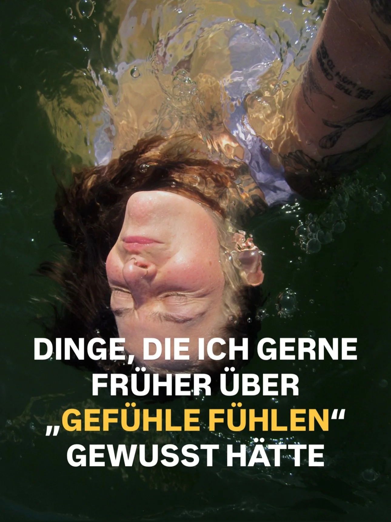 Slide 5 und 15 👆🏽

Dieser Post ist mir aber generell wichtig, da das ein gro&szlig;er Teil meiner Reise und meiner Arbeit ausmacht &mdash; mit Emotionen umgehen lernen. F&uuml;hlen. Regulieren. Aber eben mit dem Verst&auml;ndnis unseres komplexen W
