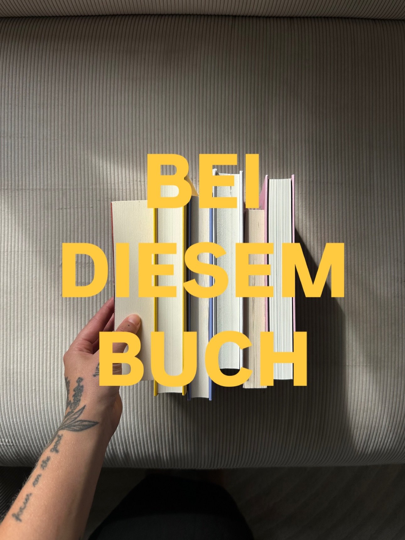 Und bei euch? Erg&auml;nzt gerne und schreibt gerne auch weitere Kategorieren in die Kommentare, dann gibt es vielleicht noch einen zweiten Teil 💌

Und an alle die Lust auf B&uuml;cher, Kunst und Community haben &mdash; ihr k&ouml;nnt voll gerne in 