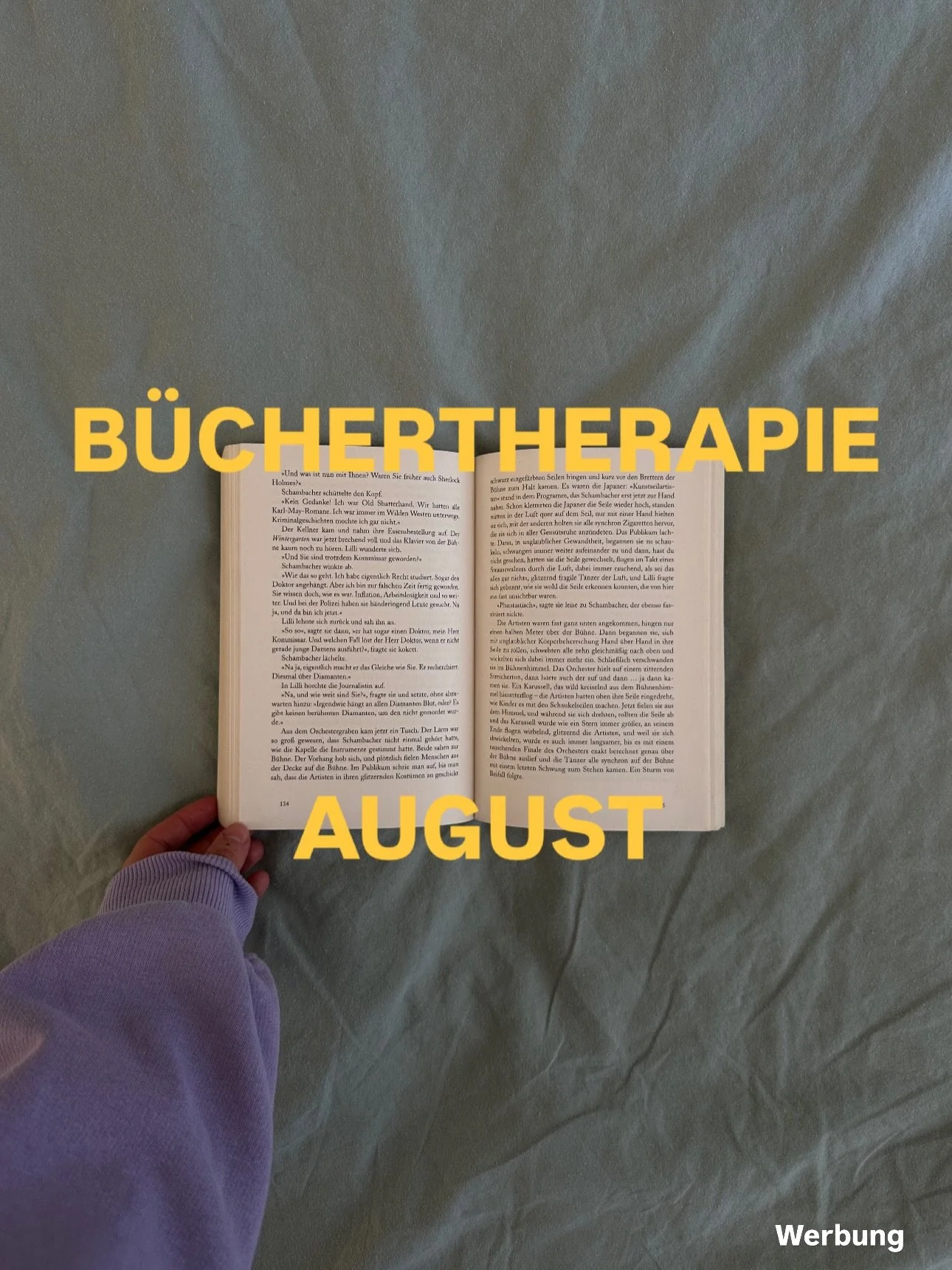 Keine Banger, aber ein tiefgr&uuml;ndiger und sanfter Monat 📚

Und an alle die Lust auf B&uuml;cher, Kunst und Community haben &mdash; ihr k&ouml;nnt voll gerne in den Buchclub reinkommen und m&uuml;sst gar nichts tun. K&ouml;nnt auch einfach nur sc