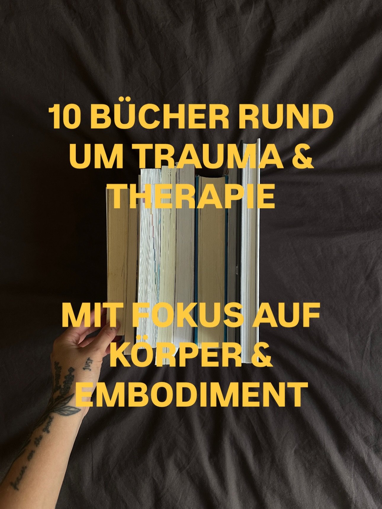 Ich habe versucht B&uuml;cher zusammenzustellen, die unterschiedliche Perspektiven mit rein bringen und gleichzeitig sind nicht alle B&uuml;cher wissenschaftlich gleich einzuordnen. Manche sind eher theoretisch, andere st&auml;rker evidenzorientiert 