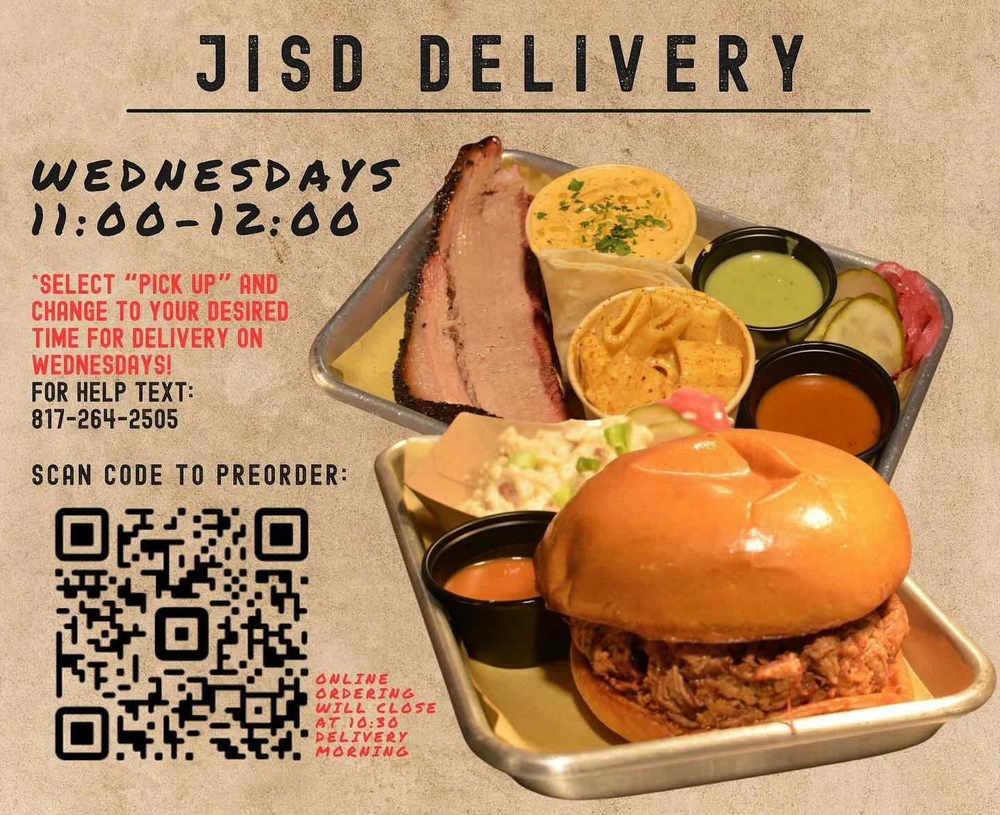 🍴 Teacher Delivery Day! 🍴

It&rsquo;s one of our favorite days of the week &mdash; Teacher Meal Delivery Day! 🙌
We&rsquo;re firing up the pits early and getting those orders ready to roll out to all our amazing teachers and staff.

📦 Make sure yo