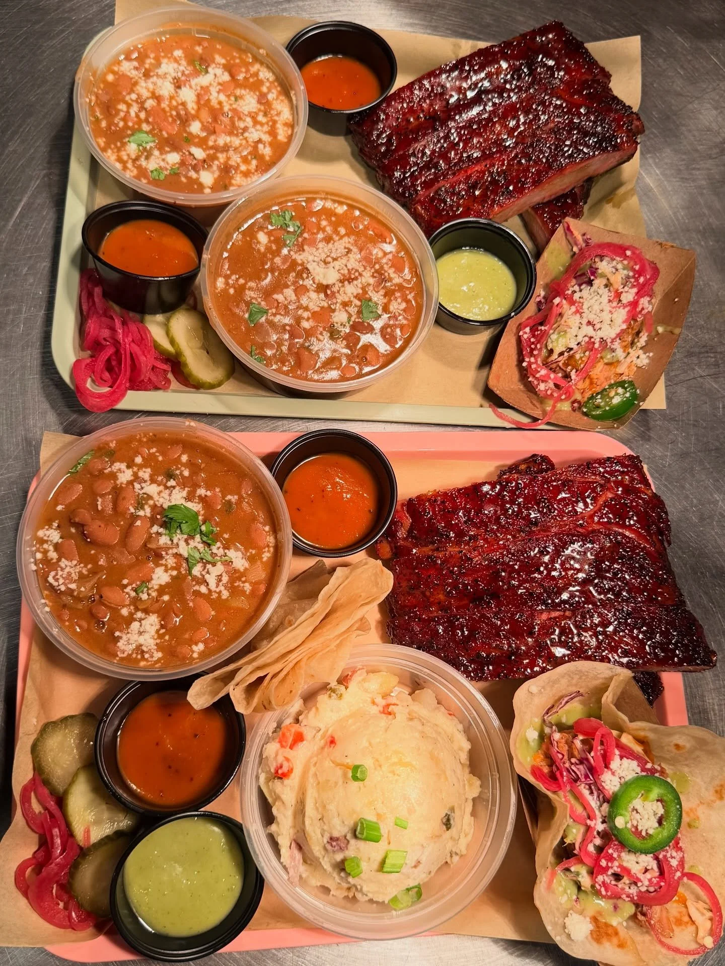 Good morning from the team at Trevi&ntilde;o&rsquo;s! ☀️
Come on out and see us for the last day of the year! 🥳
What kind of plate or platter will you build today?

⏰ We&rsquo;re open until 3 PM, but don&rsquo;t forget &mdash; we&rsquo;re still taki