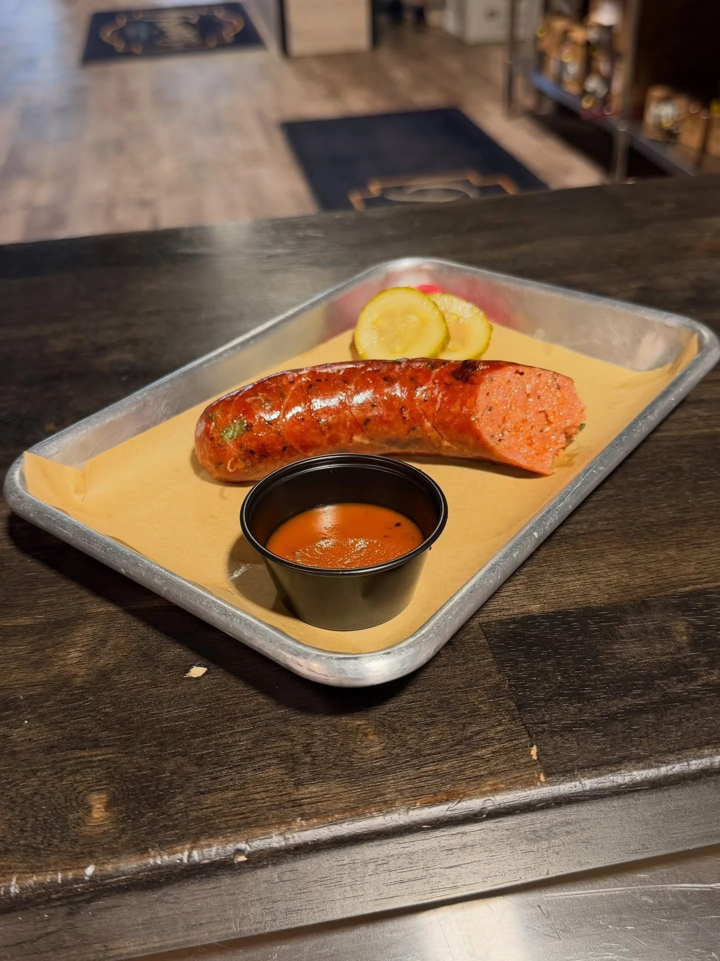 🔥 TODAY ONLY! 🔥
We&rsquo;re hooking you up with a FREE &frac14; lb of our house-made sausage when you order any 1, 2, or 3 meat plate or platter today at Trevino&rsquo;s! 🤯🔥

Perfectly smoked, packed with flavor, and made in-house &mdash; this is