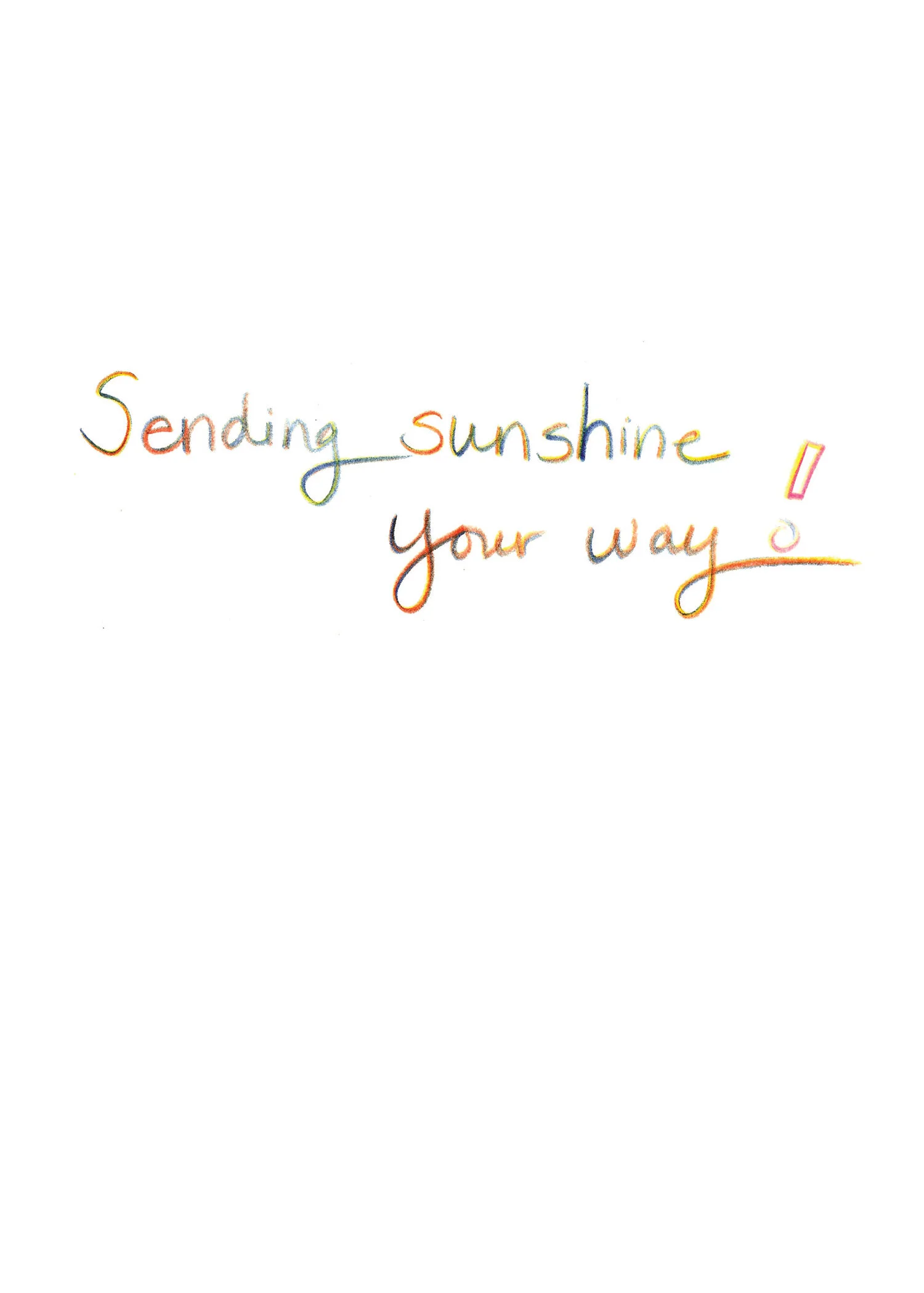 GW015 Inside: Sending sunshine your way!