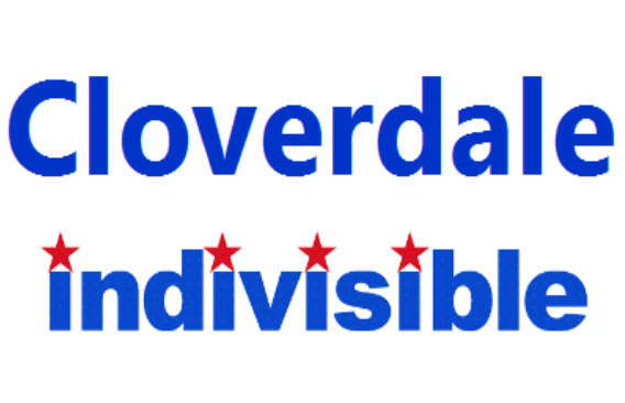 Cloverdale Indivisible logo