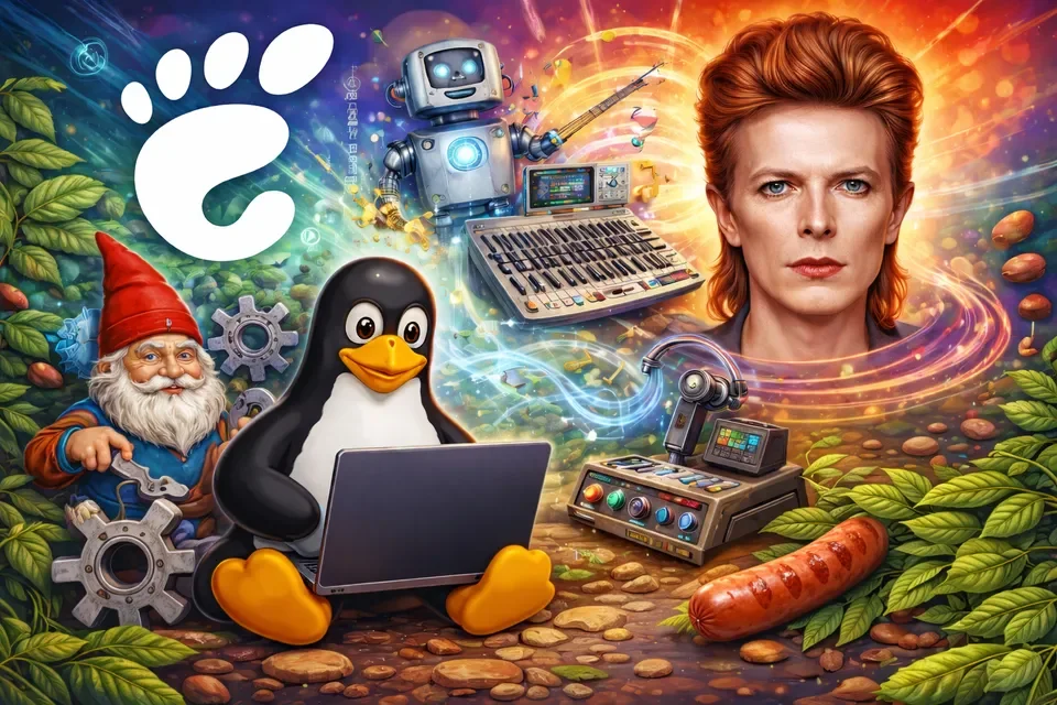 GNOME, Bowie, and why your creative sausage needs a recipe