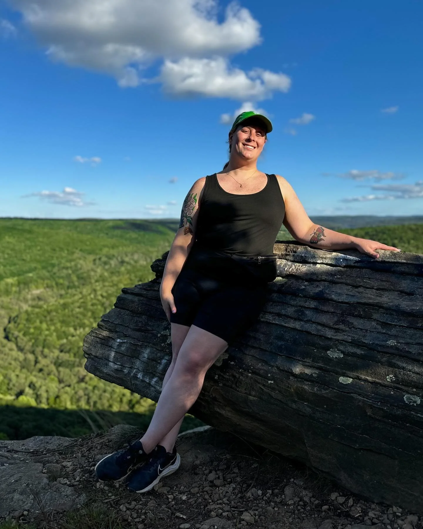 Fun hike today with a great view and even greater friends :-)