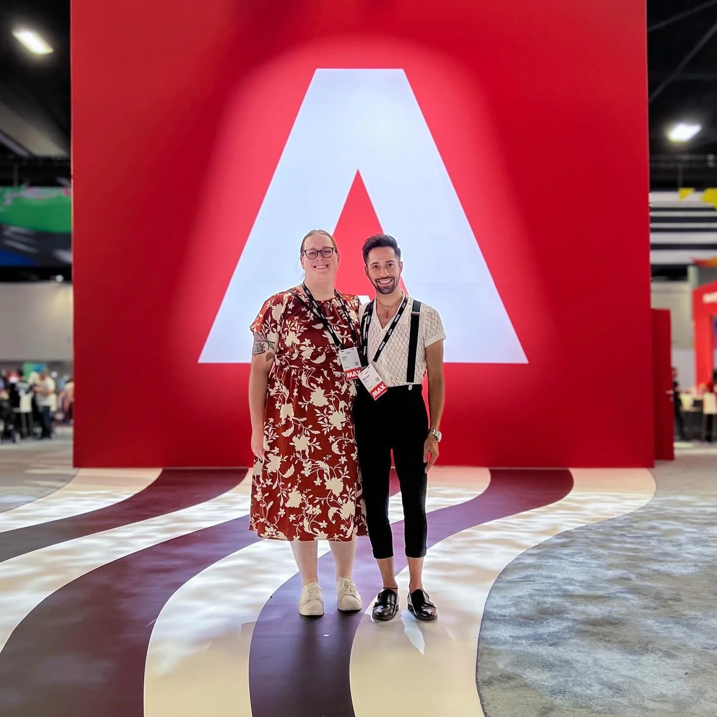 What an incredible week in Miami Beach attending Adobe MAX with @mjgentle and 10,000+ other creative professionals! Got to meet tons of incredibly talented people, learn advanced techniques across many different tools, test out new features and softw