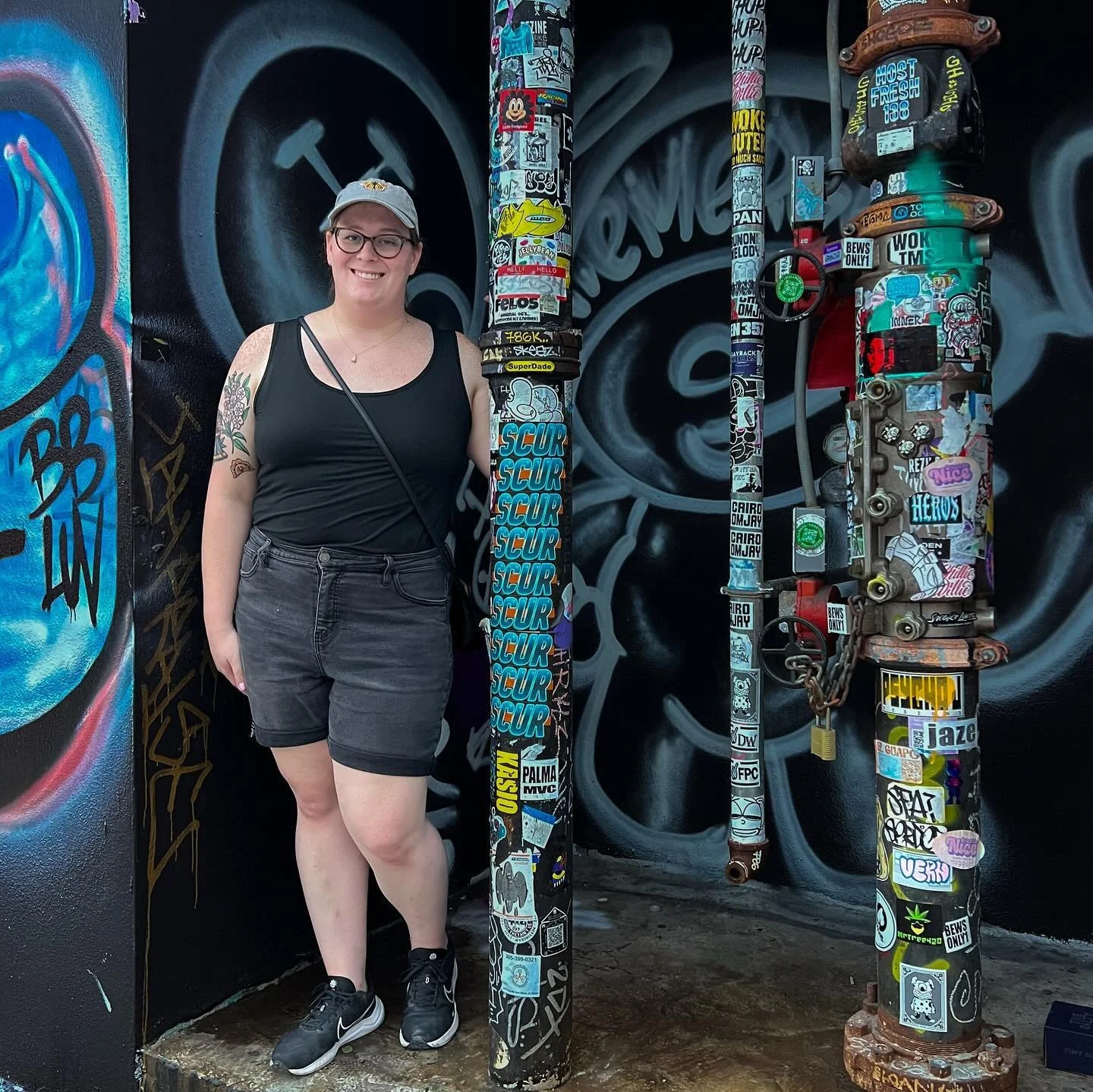 here&rsquo;s a few other highlights from miami beach + wynwood with @mjgentle! was so cool to see some work from the artists at MAX on the streets! 😎🌴