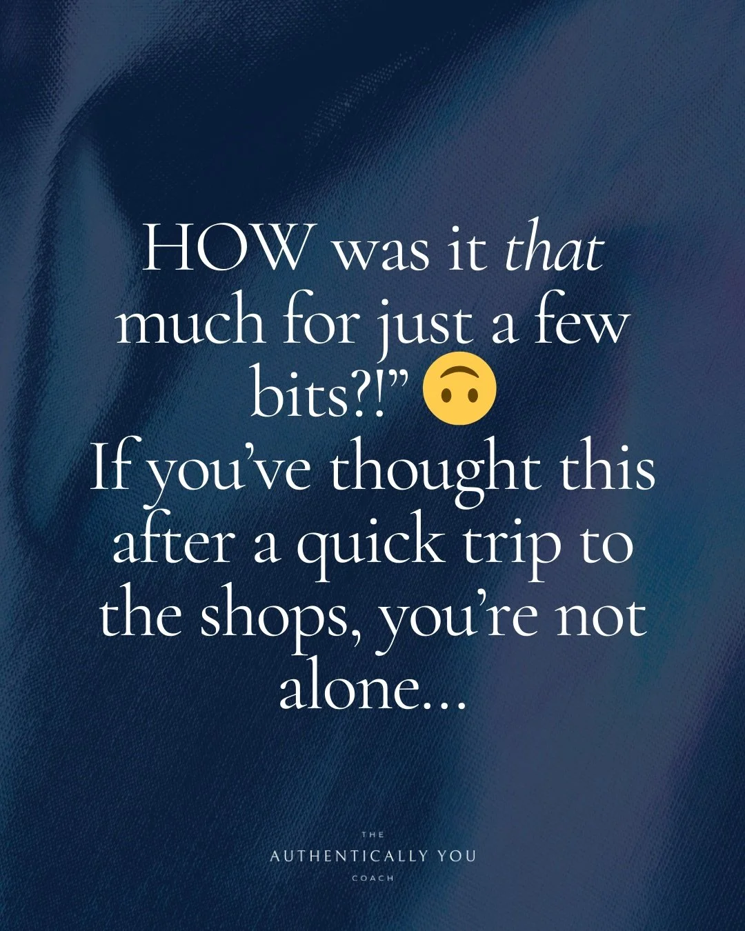 Anyone else feel like a &ldquo;quick nip to the shops&rdquo; has you questioning &quot;𝘐'𝘮 𝘴𝘰𝘳𝘳𝘺 𝘏𝘖𝘞 𝘔𝘜𝘊𝘏?!&quot;

The economy is in a weird place right now so you might be feeling that relying on one paycheque is riskier than ever.

Th