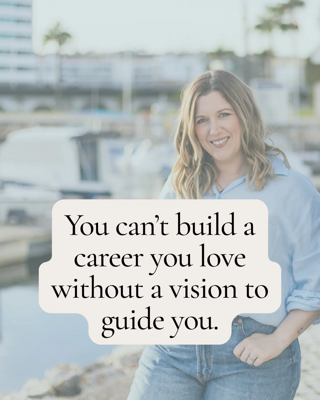 Career change will always feel impossible&hellip; until you have a vision.

A crystal-clear vision is like your guiding star ⭐️. Without it, you&rsquo;ll drift, feel overwhelmed, and struggle to make decisions.

Here&rsquo;s why vision is the game-ch