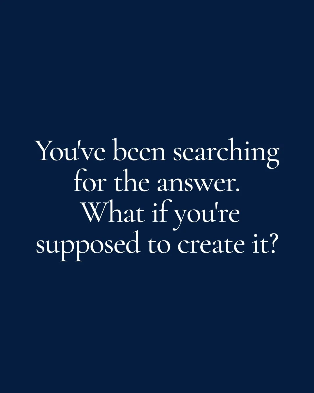 You've probably been told that the answer is out there somewhere.

That you just need to find the right job.
The right company.
The right opportunity.
The right fit.

So you search.

You scroll job boards.
You browse LinkedIn.
You save roles that loo