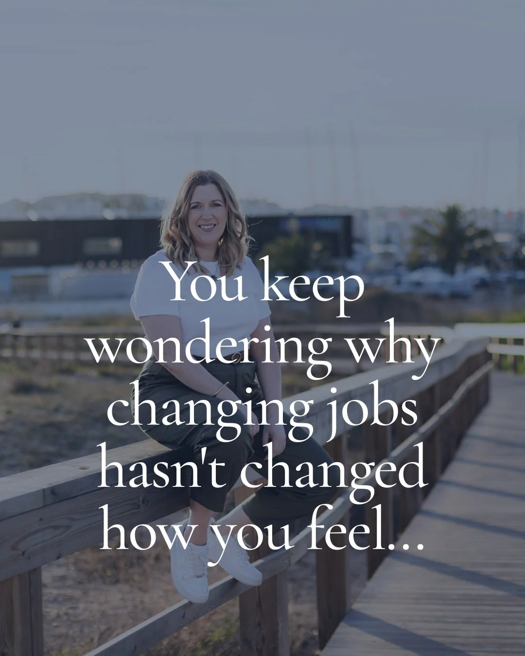 One of the biggest misconceptions about career change is believing that a new job will automatically make you happier.

Sometimes it does.

But often, after the excitement wears off, you're left wondering why you still feel restless.

Here's why.

Mo