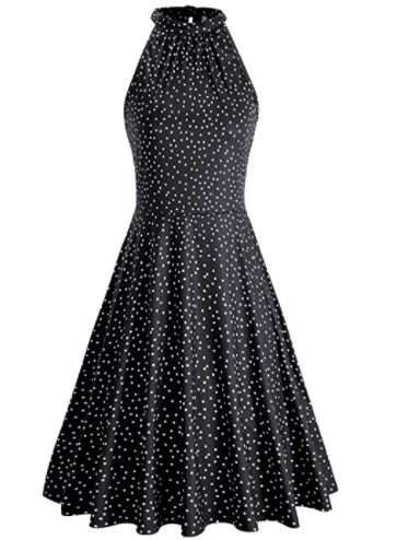 Halter Neck Casual Sundress