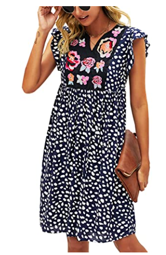 Summer Leopard Bohemia Dress