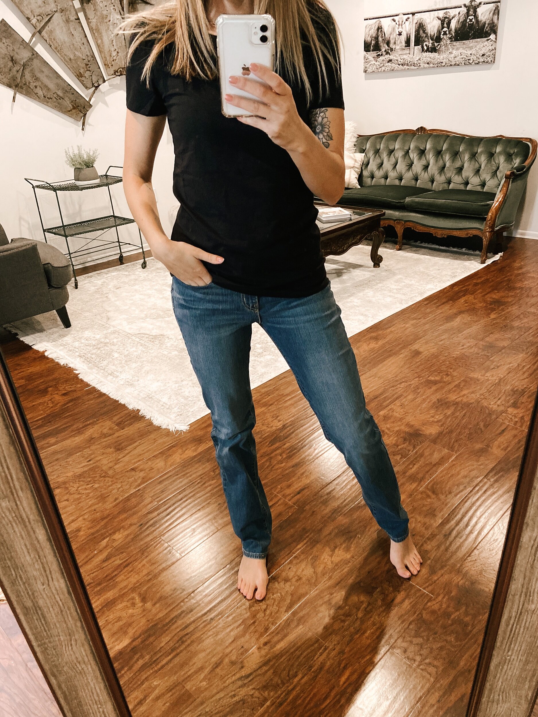  Modern Straight Jeans