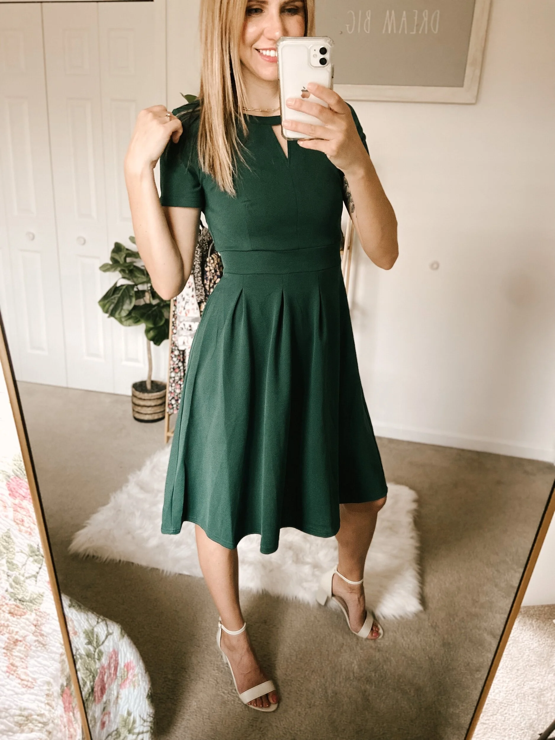 Vintage Flared Casual Party Dress