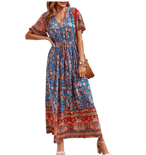 Boho Beach Long Maxi Dress