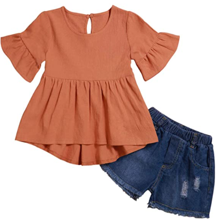 Girl Clothes Little Kids Outfit