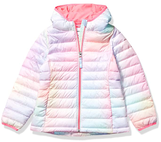 Girls' Hooded Puffer Jacket