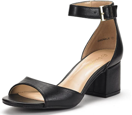 Chunkle Low Heel Pump Sandal
