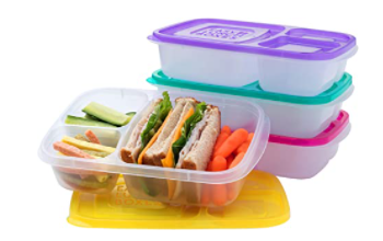 Bento Lunch Boxes Reusable 3-Containers