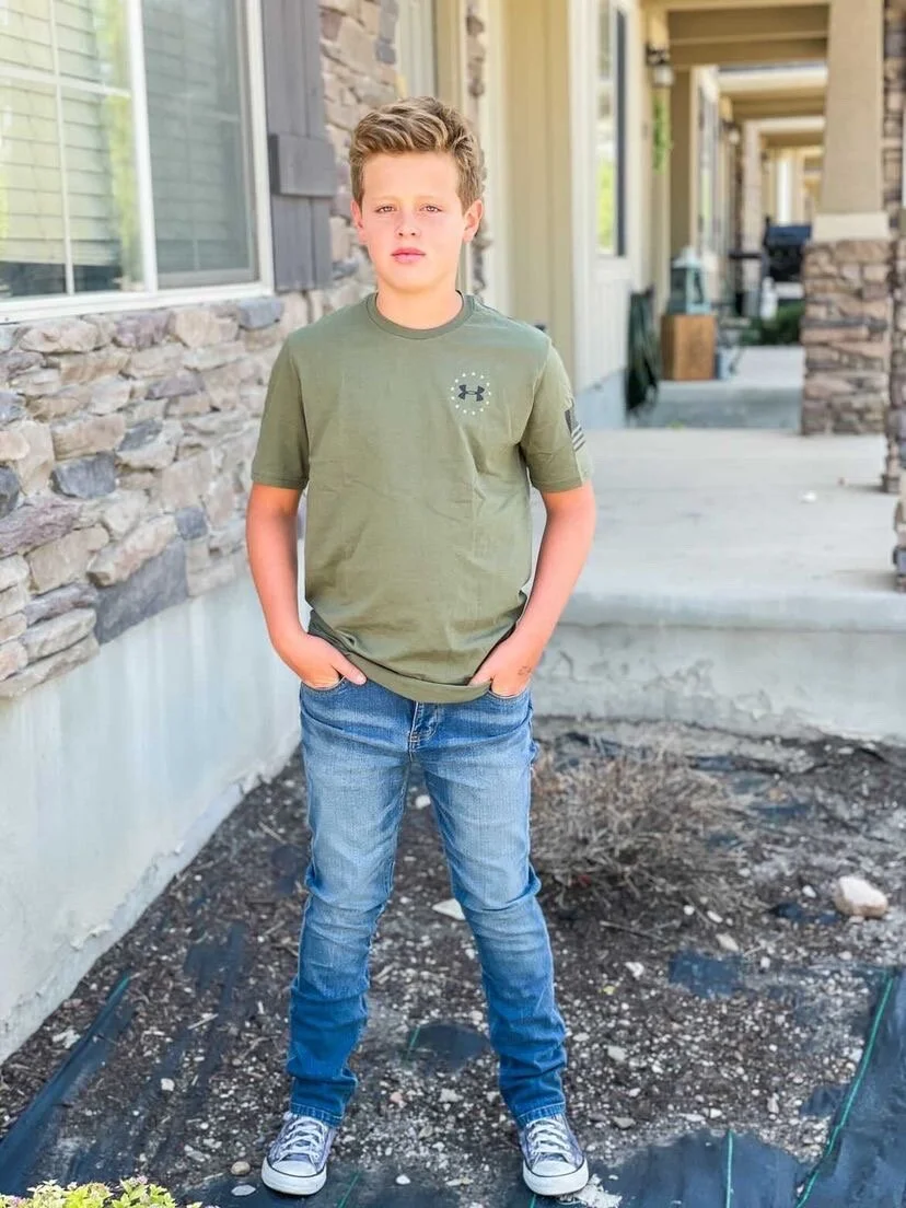 Tween Boy Jeans and Top