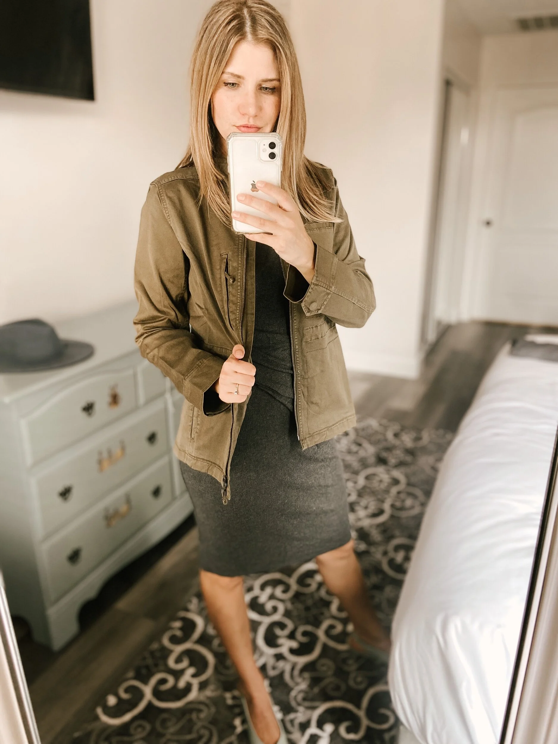 Daily Ritual Military Cargo Jacket