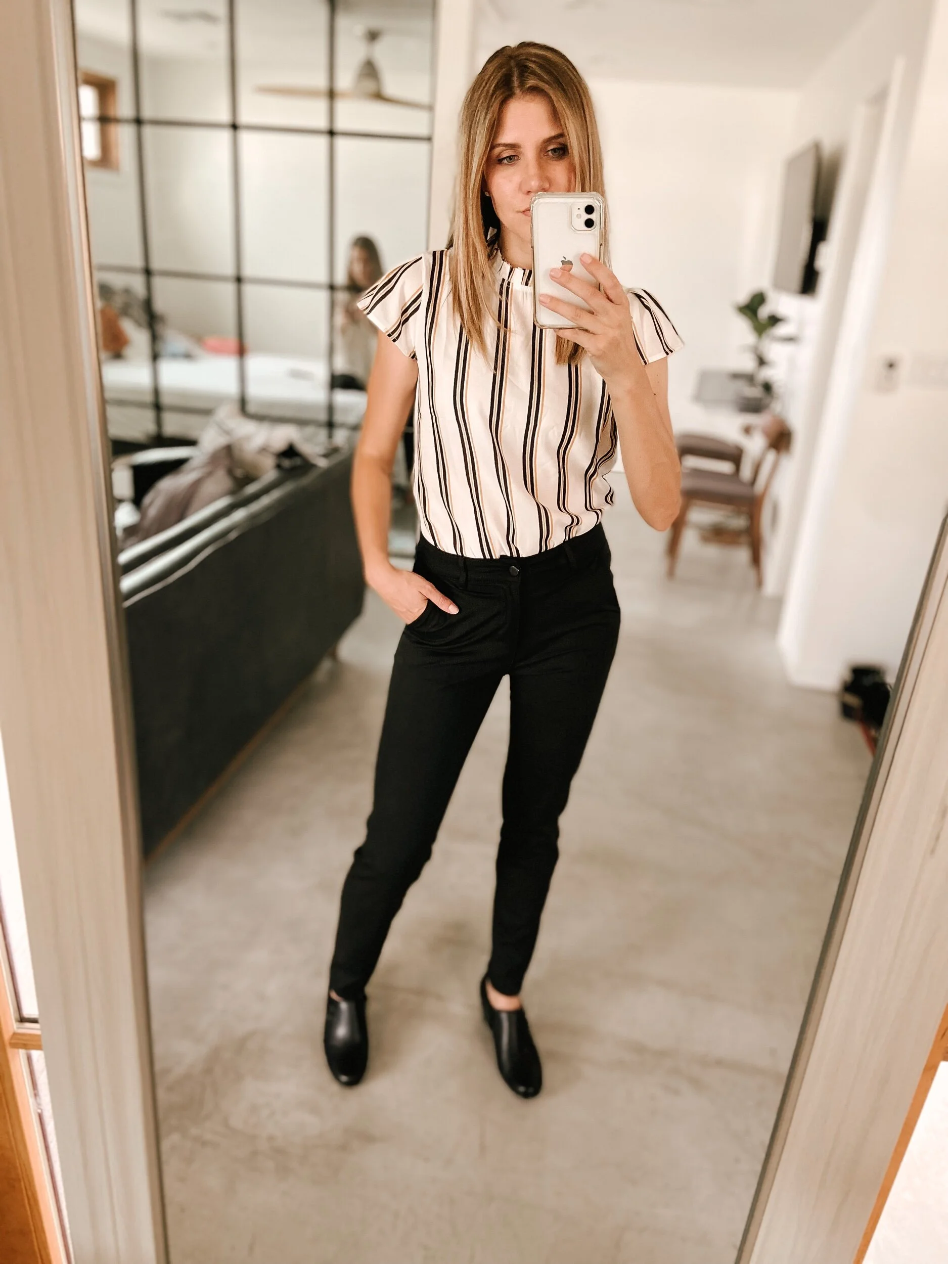 Dress Stretch Skinny Work Pants