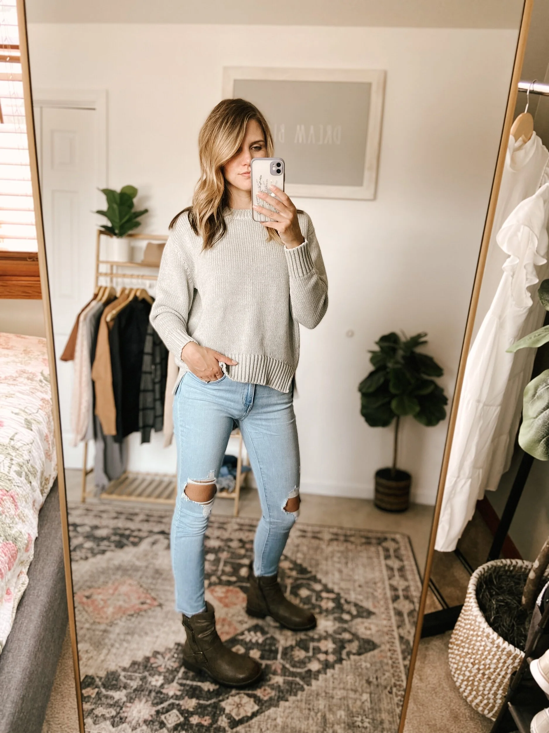  100% Cotton Oversized Pullover Sweater