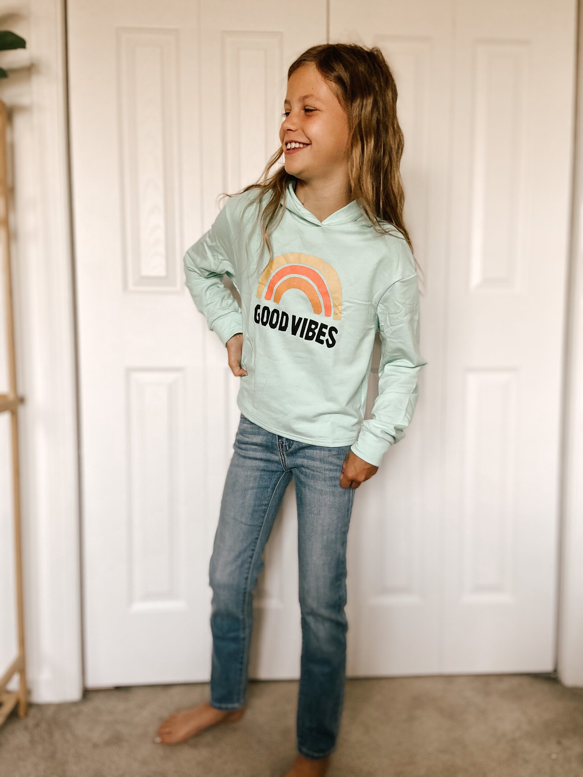 Unicorn Hooded Crop Tops Jackets