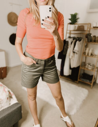 Regular Fit Chino Short