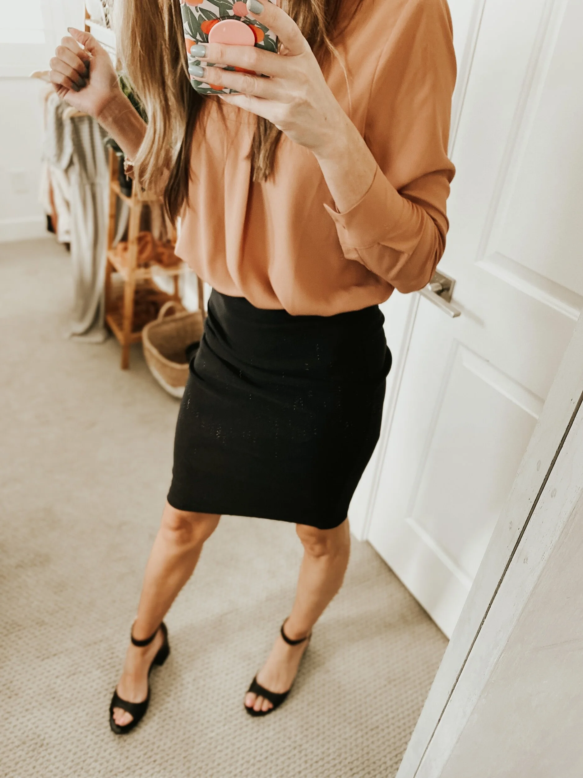 Elegant Ruched  Slim Fit Skirt