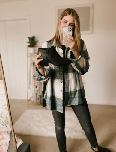  Microsuede Ankle Boot