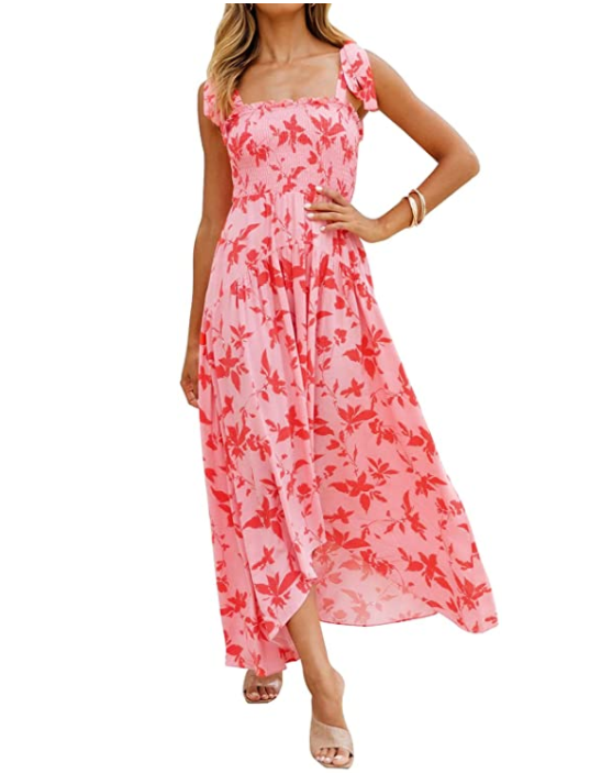 Boho Spaghetti Long Maxi Dress