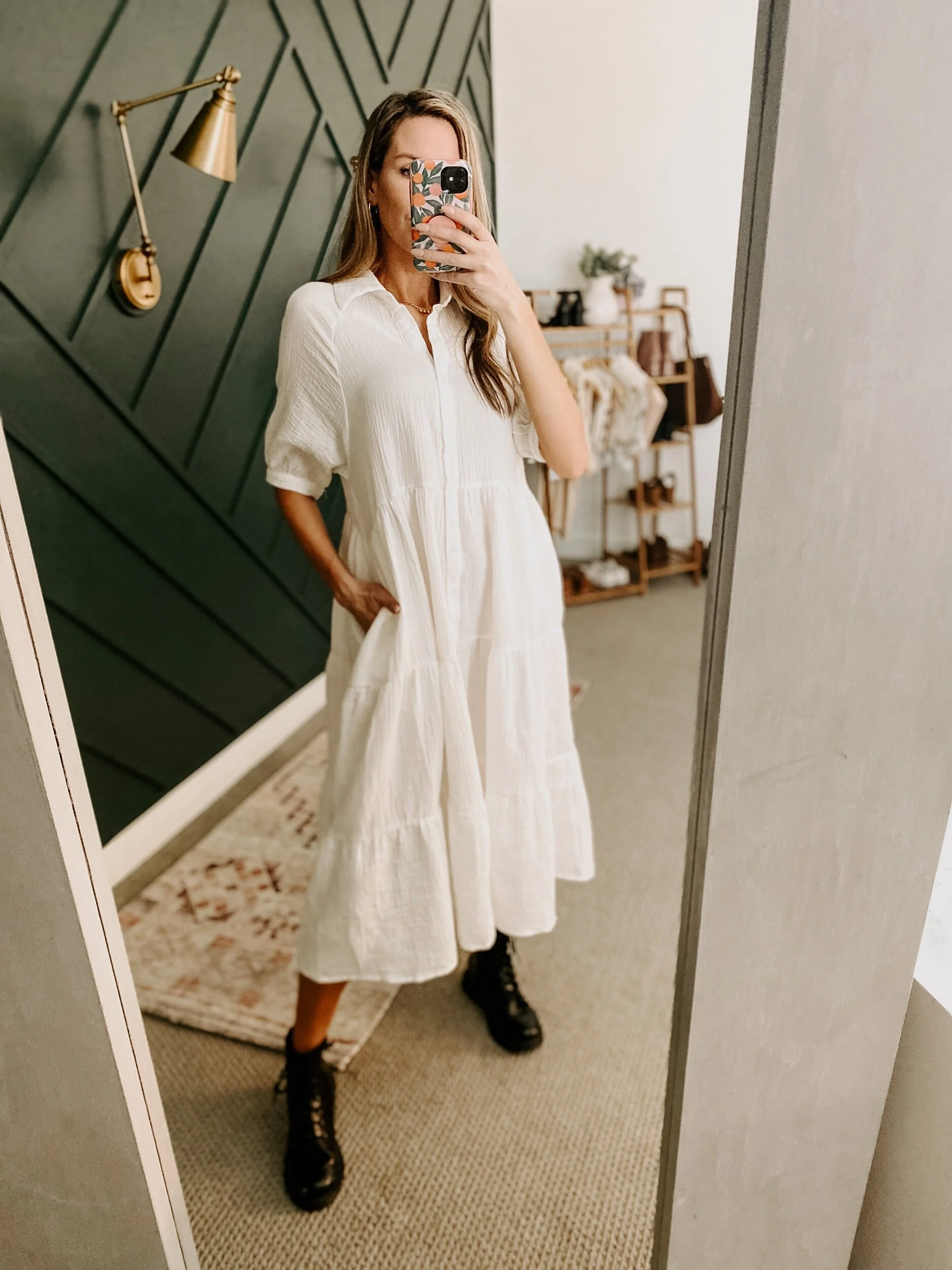Casual Loose Midi Dress