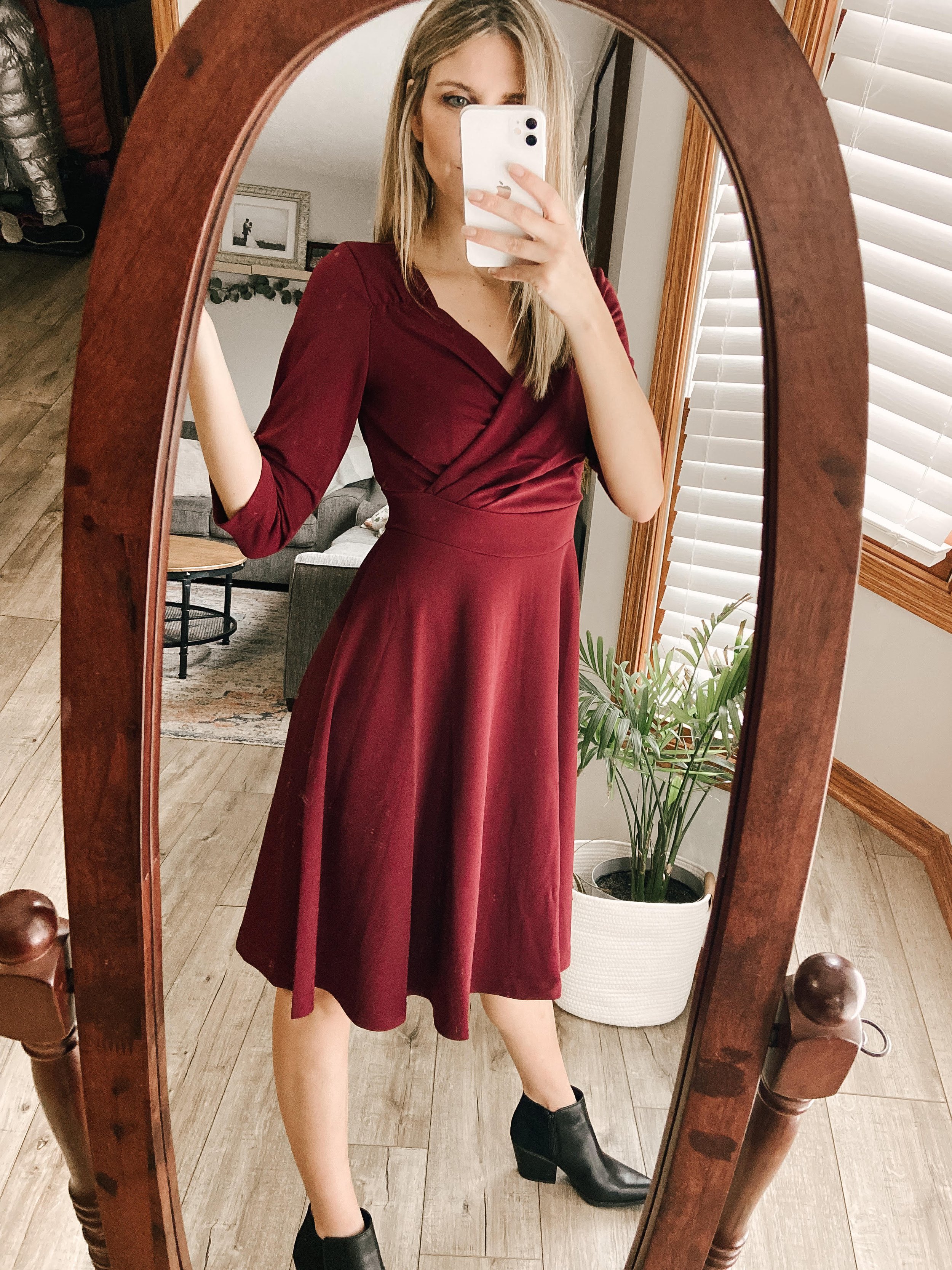 Vintage Cocktail Swing Dress