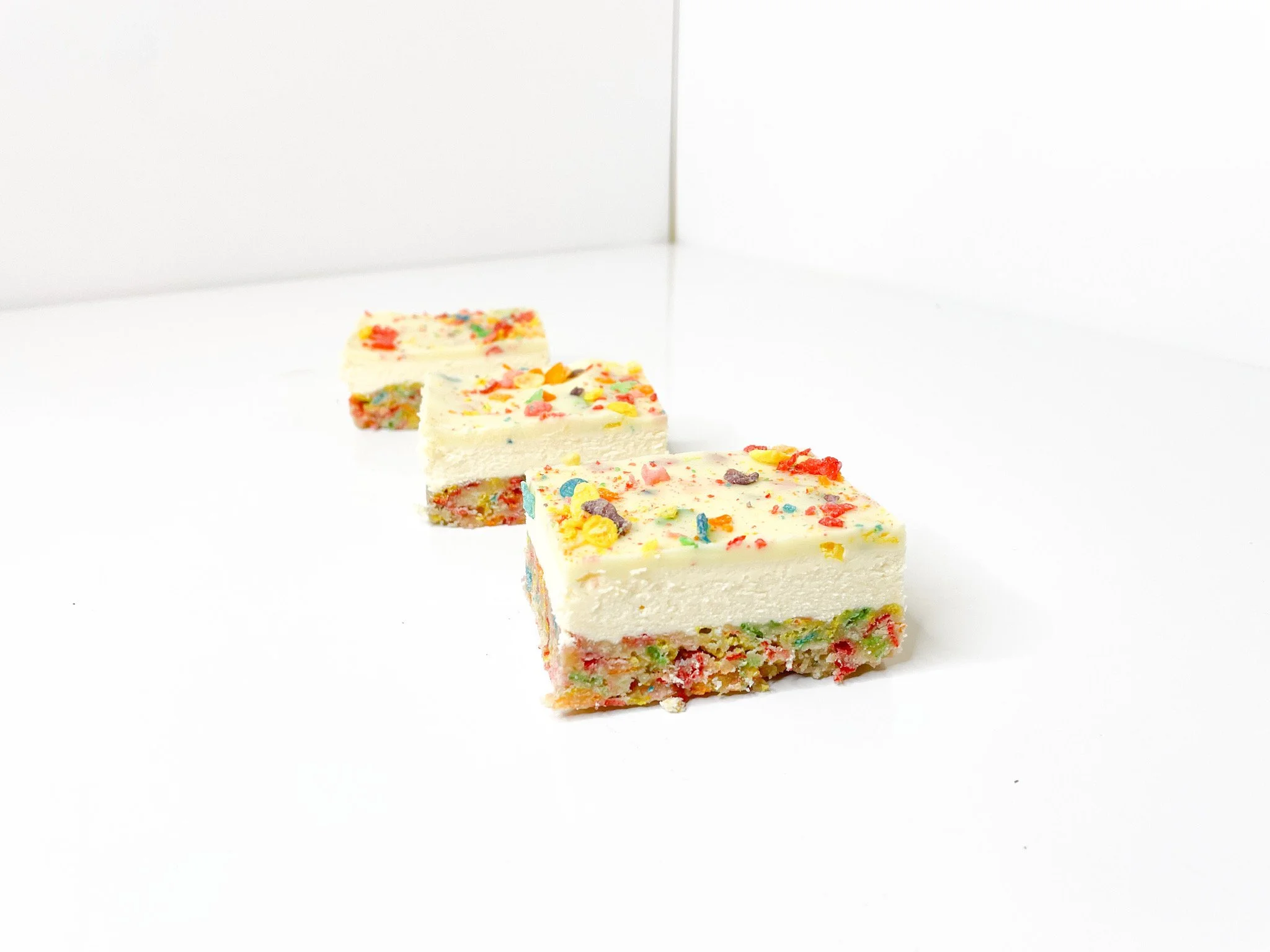 Fruity Pebble Nanaimo Bar