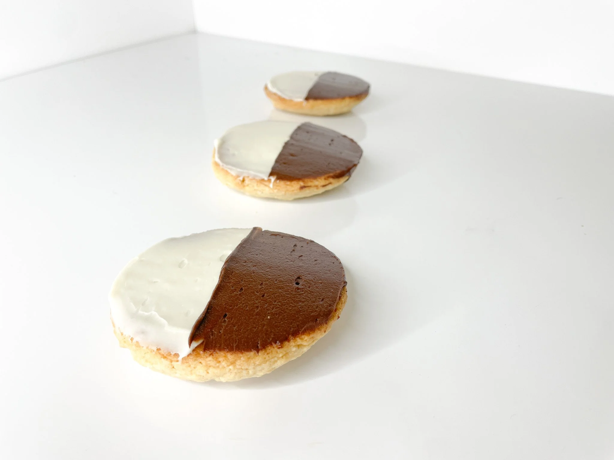 Buttered Black and White Cookie
