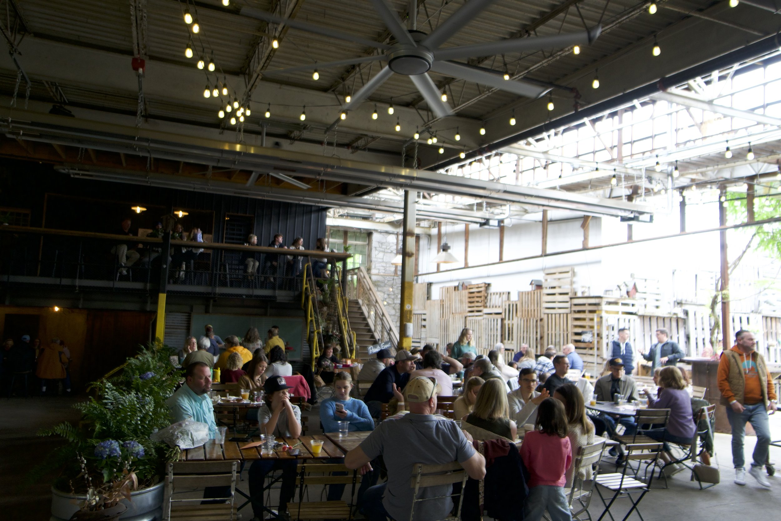 Kennett Creamery outside patio during the day time.
