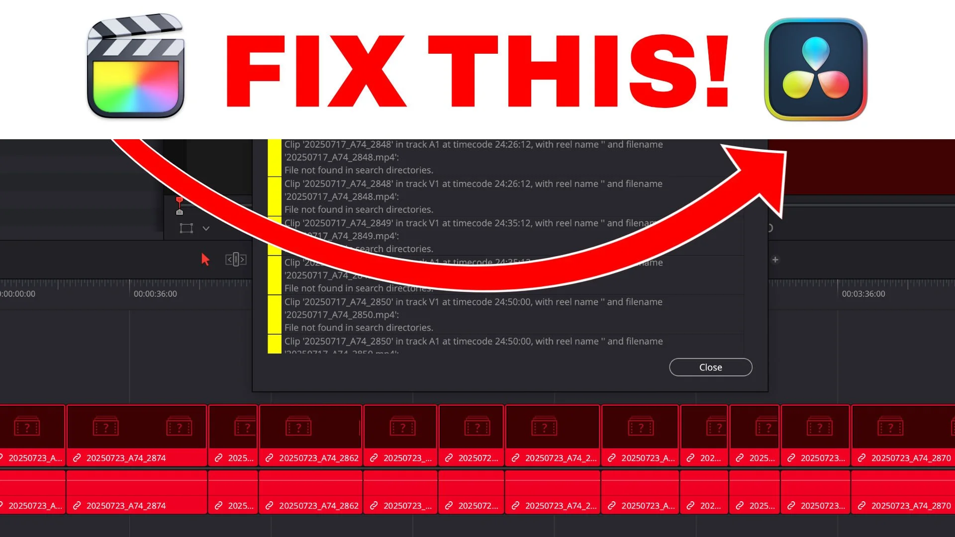 Final Cut Pro to DaVinci Resolve XML Workflow